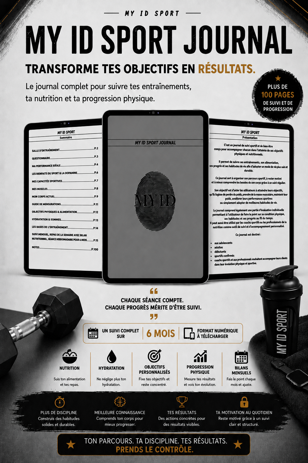 MY ID Sport Journal - Journal Sportif Numérique